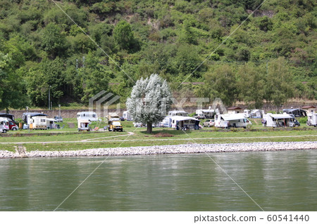 Rhine river landscape Rhine river landscape 60541440