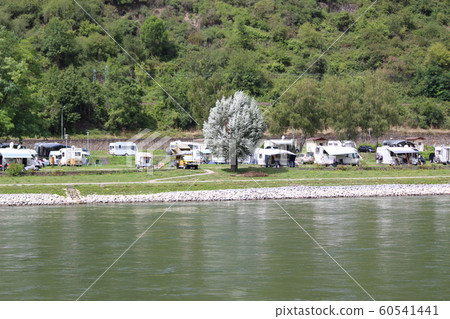 Rhine river landscape Rhine river landscape 60541441