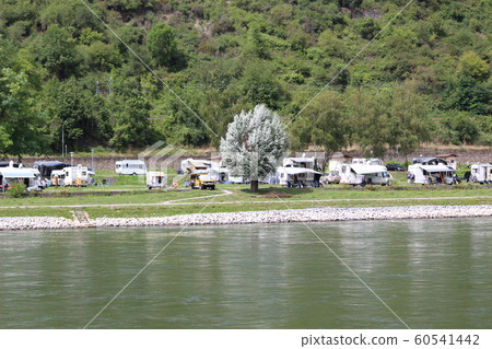 Rhine river landscape 60541442