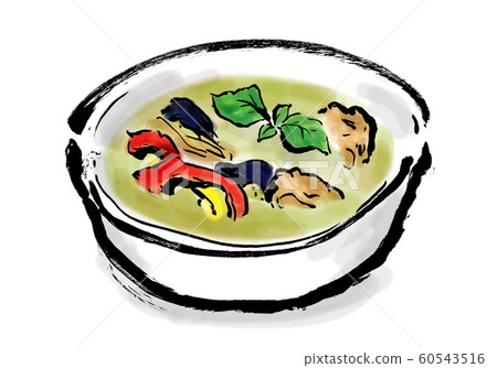 Green curry, cooking / food, curry, thai curry, thai food, thai, green, green, spicy, spice, 60543516
