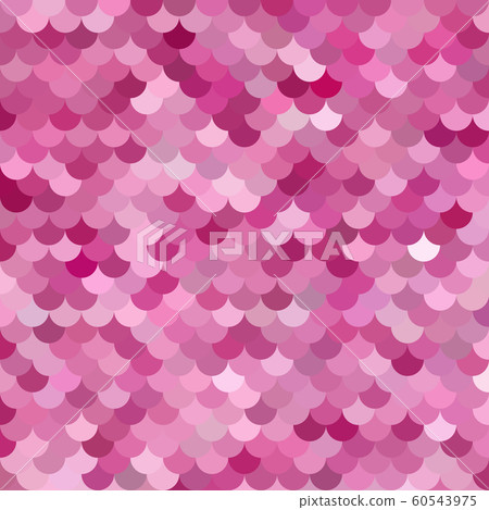 Purple Roof Tiles Pattern, Creative Design - Stock Illustration 