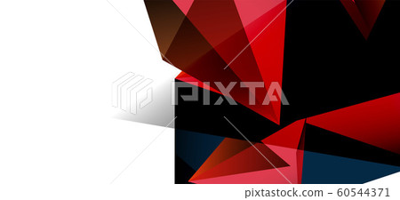 Triangle geometric background in trendy style on light background. Retro vector illustration. Colorful bright. Trendy modern style. Vector business illustration. Triangle geometric background in trendy style on light background. Retro vector illustration. Colorful bright. Trendy modern style. Vector business illustration. 60544371