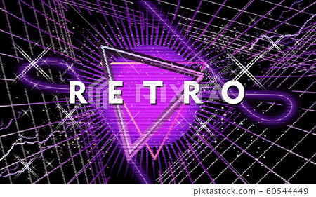 Space background new retro wave Space background new retro wave 60544449