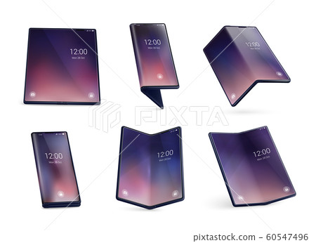 Foldable Smartphone Realistic Concept 60547496