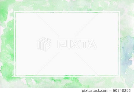 水彩背景背景素材水彩框架副本空間 60548295