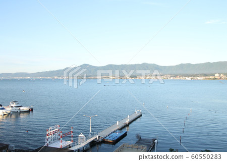 Lake Biwa in the morning Lake Biwa in the morning 60550283
