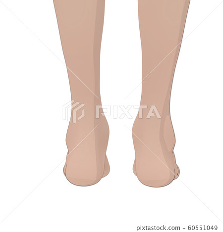 身體圖女性裸體perming3DCG插圖素材 60551049