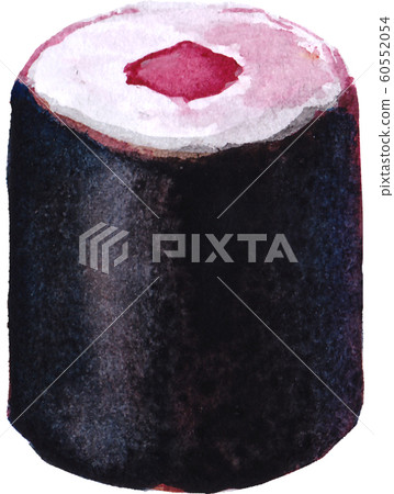 Teppanyaki Watercolor [Sushi] [Japanese Style] [Japanese Culture] 60552054