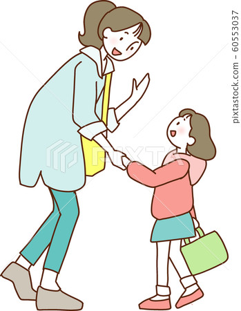 Girl and mother Girl and mother 60553037