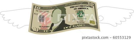 Money us dollar banknote america wasting debt Money us dollar banknote america wasting debt 60553129