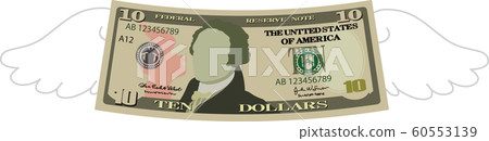 Money us dollar banknote america wasting debt Money us dollar banknote america wasting debt 60553139