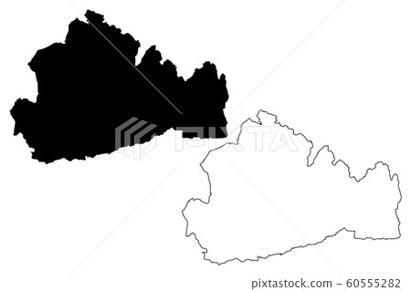 Surrey map vector.... Surrey map vector.... 60555282