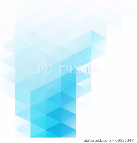 Blue Grid Mosaic Background, Creative Design 60555347