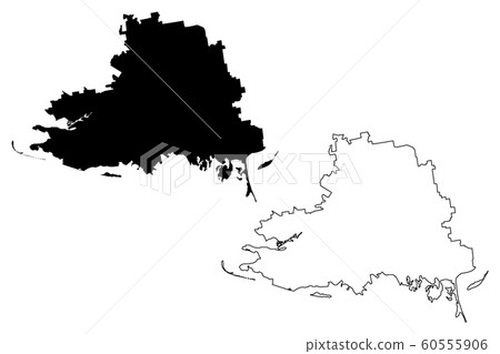 Kherson Oblast map vector.... 60555906