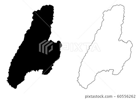 Tolima Department map vector.... 60556262