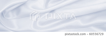 Smooth elegant grey silk or satin luxury cloth as 60556729