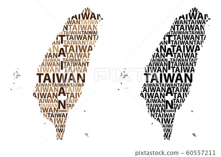 Map of Taiwan - vector illustration Map of Taiwan - vector illustration 60557211