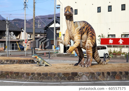 Echizen Railway Katsuyama Station Fukuisaurus (Katsuyama City, Fukui Prefecture) 60557575