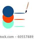 Three popular colors in 2020.  60557889