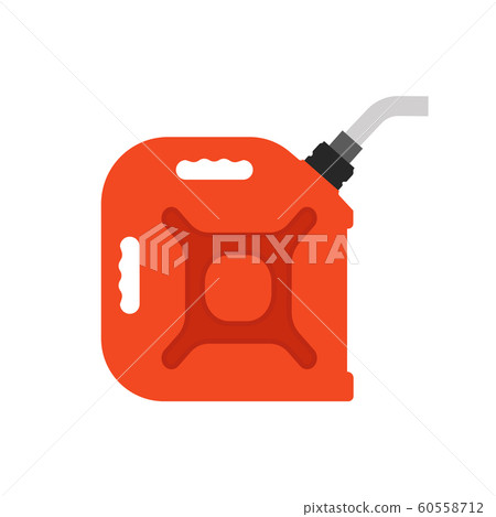 Fuel can gas vector icon energy. Gasoline oil Fuel can gas vector icon energy. Gasoline oil 60558712