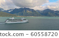 Summer cruise ship in Alaska  60558720