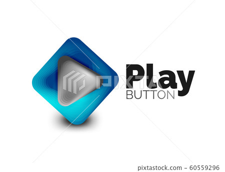 Play, arrow or download button icon, minimal design business logo template. 3d geometric bold in relief style with color blend steps effect. Vector Illustration For Wallpaper, Banner, Background, Card Play, arrow or download button icon, minimal design business logo template. 3d geometric bold in relief style with color blend steps effect. Vector Illustration For Wallpaper, Banner, Background, Card 60559296