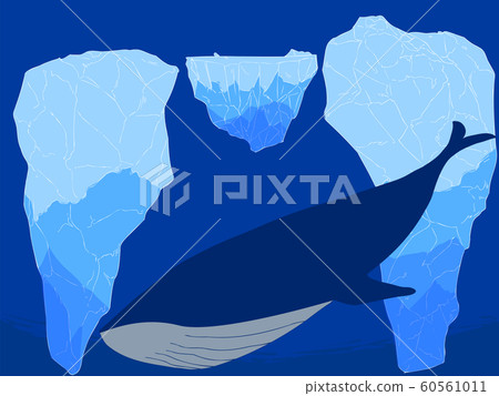 Iceberg with the image of subconscious and manifested consciousness 60561011