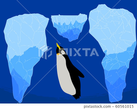 冰山具有潛意識和顯現意識的形象 60561015