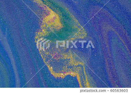 Abstract color background from liquid paints 60563603