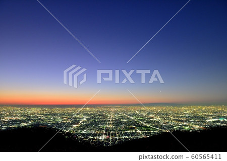 從Ikoma-yama的夜景 從Ikoma-yama的夜景 60565411