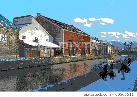Otaru Sightseeing Spot Otaru Canal Otaru Sightseeing Spot Otaru Canal 60565511