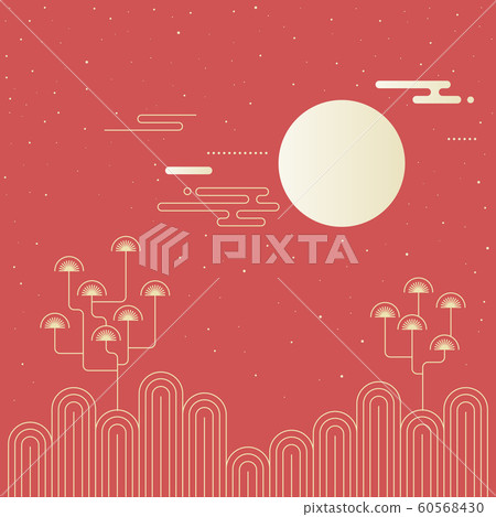 Korean traditional background vector illustration Korean traditional background vector illustration 60568430