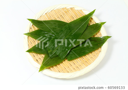 Bamboo leaves, wet bamboo grass, marine products and ingredients 60569133
