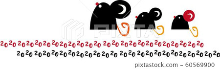 mouse, 3, three- - Stock Illustration [60569900] - PIXTA