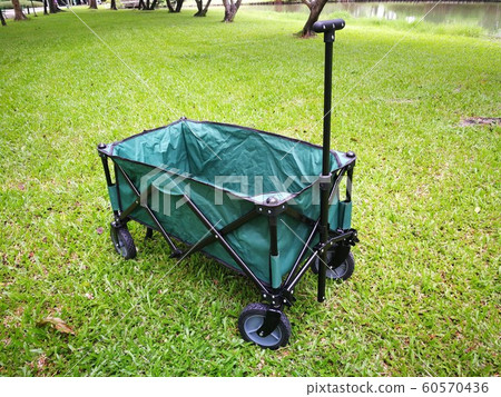 a green Cart for using in camping ltravel a green Cart for using in camping ltravel 60570436