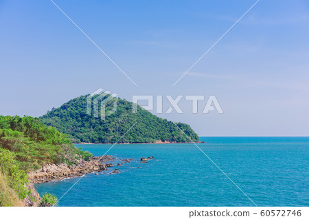 Beautiful scenery at Nang Phaya Hill Scenic Point in Chanthaburi, Thailand. 60572746