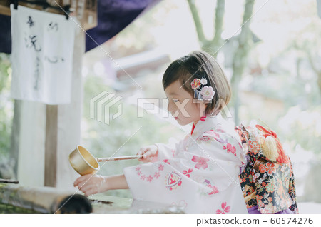 Girls Shichigosan Temizu Photography Cooperation: Takahata Fudoson 60574276