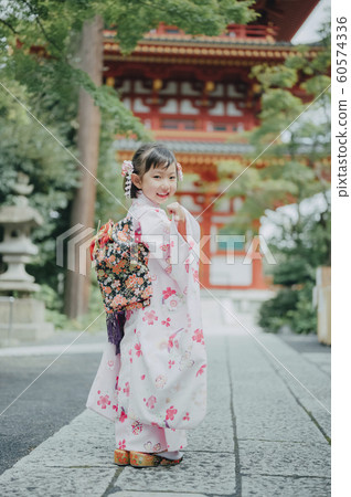 Girls Shichigosan Portrait Photography Cooperation: Takahata Fudoson 60574336