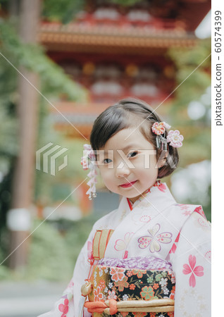 Girls Shichigosan Portrait Photography Cooperation: Takahata Fudoson 60574399