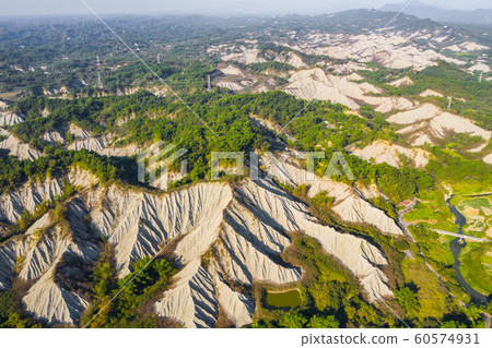 臺灣高雄月世界地形Asia Taiwan Kaohsiung Moon World Terrain 60574931