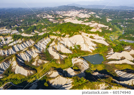 臺灣高雄月世界地形Asia Taiwan Kaohsiung Moon World Terrain 60574940