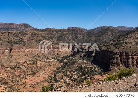 Landscape in Gheralta in Tigray, Northern Ethiopia. Landscape in Gheralta in Tigray, Northern Ethiopia. 60577076
