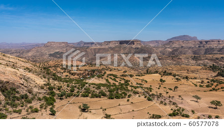 Landscape in Gheralta in Tigray, Northern Ethiopia. Landscape in Gheralta in Tigray, Northern Ethiopia. 60577078