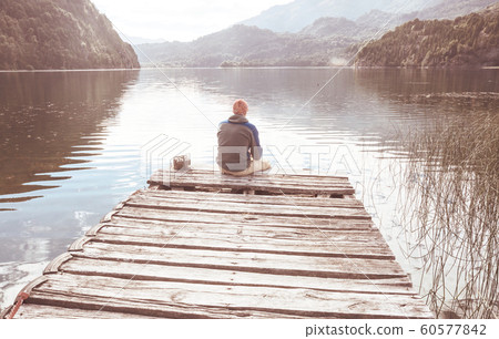 Man on the lake Man on the lake 60577842