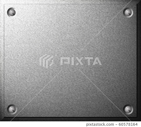 Metal plate with screws Metal plate with screws 60578164