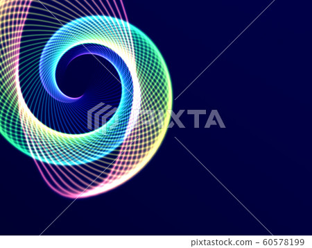 Glowing Spiral 60578199