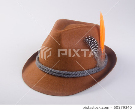 hat or bavarian hat on a background new. 60579340