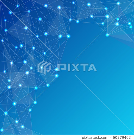 Network line background.-插圖素材 [60579402] - PIXTA圖庫