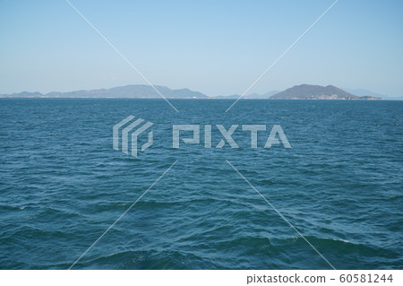 Udaka渡輪從高松到Uno 2的景色 60581244