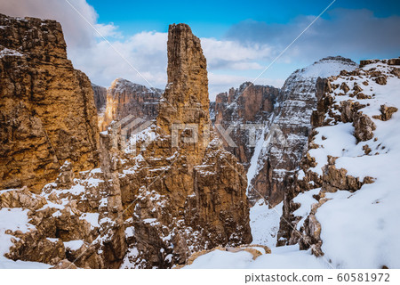 mountains Sella Ronda Dolomites Italy mountains Sella Ronda Dolomites Italy 60581972